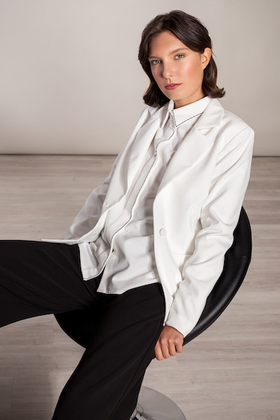 Weißer Blazer - Business Kleider für Frauen